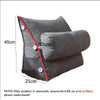 Image of Upright Comfort Bed Pillow: Ideal for Reading & Relaxation Ergonomic Support Pillow to Sit Up in Bed