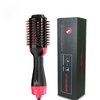 Image of Pro Straightening Brush: Hair Pressing Brush & Flat Brush Hair Straightener Combo - Achieve Salon-Quality Smoothnes