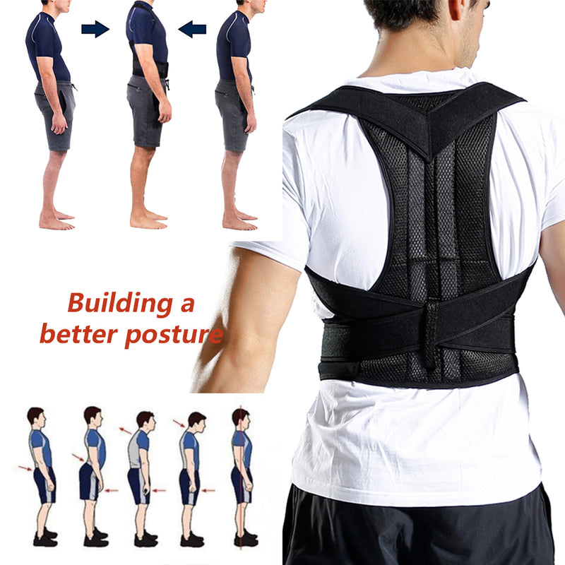 AlignBack Posture Corrector for hunchback: Effective Brace for Correcting Poor Posture & Relieving Hunchback Transform Your Posture