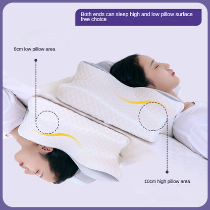 ComfortAlign Ergonomic Pillow: Cervical Neck Support for Side Sleepers Relieve Neck Pain with Our Therapeutic Pillow