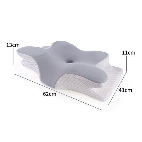 ComfortAlign Ergonomic Pillow: Cervical Neck Support for Side Sleepers Relieve Neck Pain with Our Therapeutic Pillow