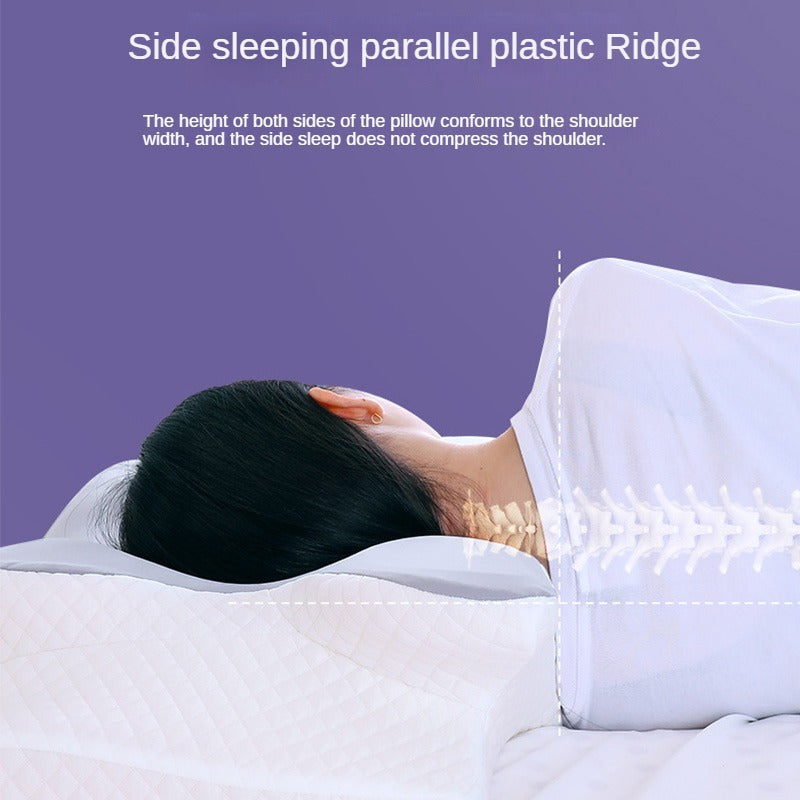 ComfortAlign Ergonomic Pillow: Cervical Neck Support for Side Sleepers Relieve Neck Pain with Our Therapeutic Pillow