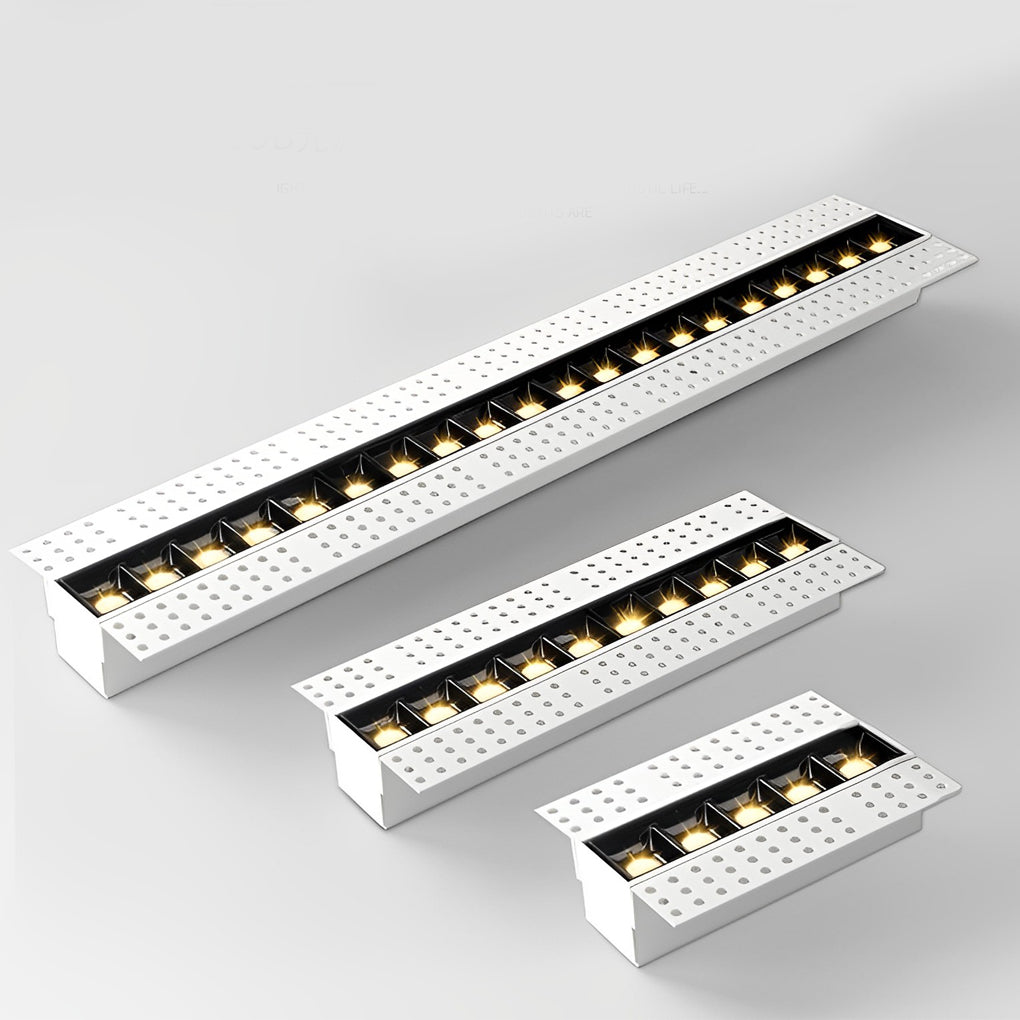 Linear Trimless Recessed LED Downlight - Magnetic COB Spotlight for Modern Home Lighting Solutions