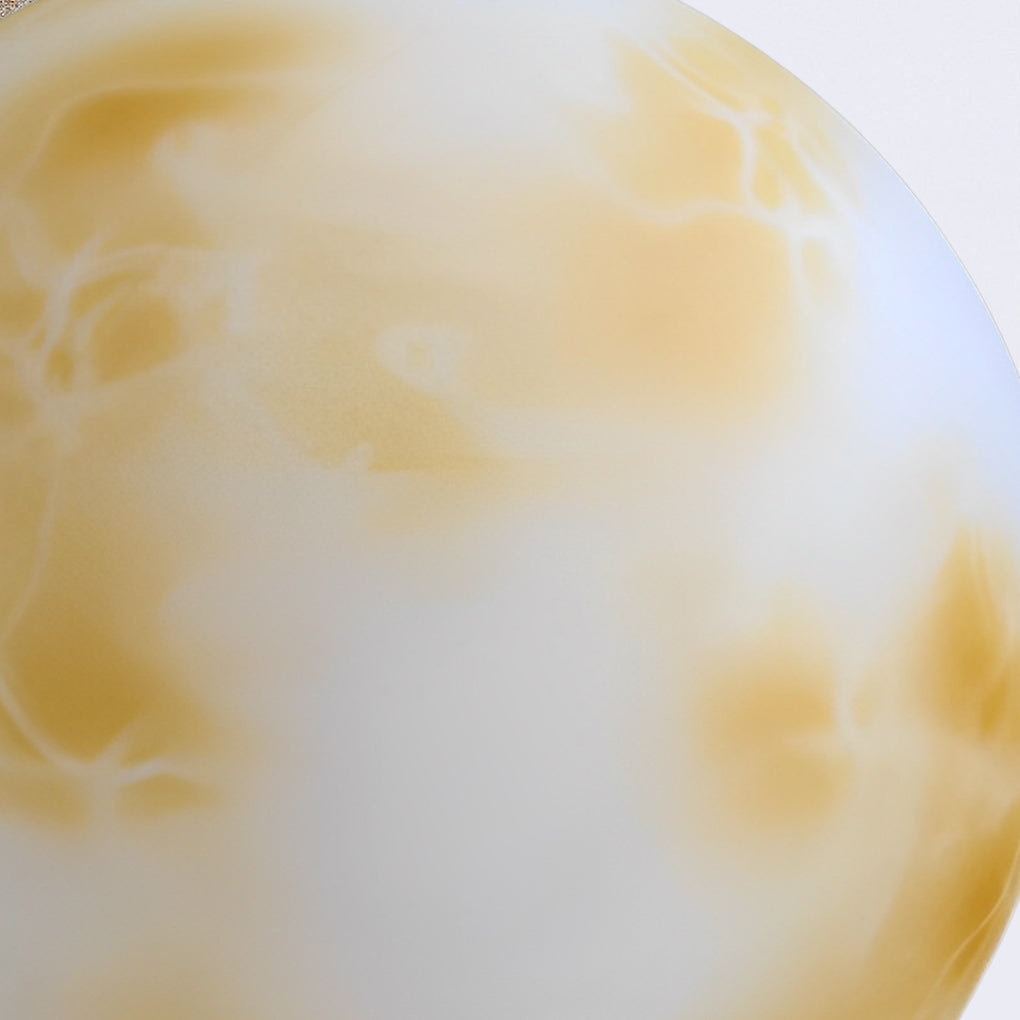 Moon-Shaped Outdoor Pier-Mount Accent Light Fixture for Pathways & Gardens