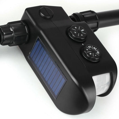 Deer Deterrents: Deer Sprinkler Solar Powered Motion Activated - Get Rid Of Deer Now!