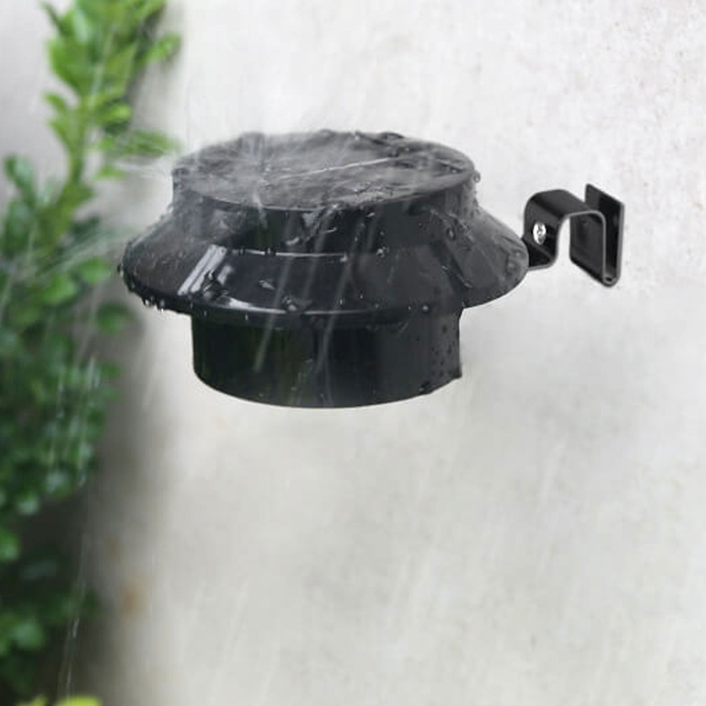 Solar LED Outdoor Waterproof Wall Sconce Light for Fences & Patios - Cylinder Design