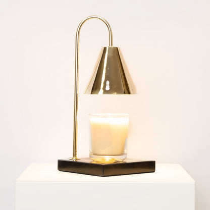 Unique White Candle Warmer with Dimmer | Electric Warmer Lamp for Cozy Candlelight Ambiance