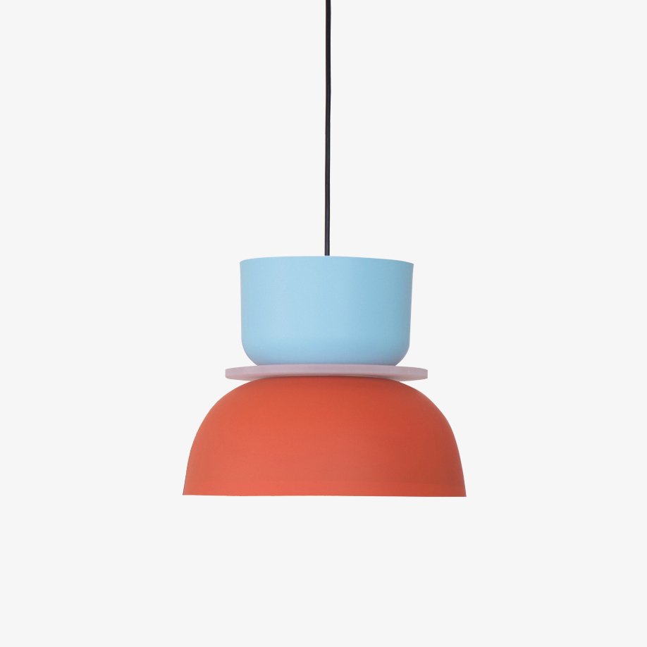 Etta Series Pendant Light | Colorful Geometric Design, LED Compatible & Ideal for Modern Indoor Spaces