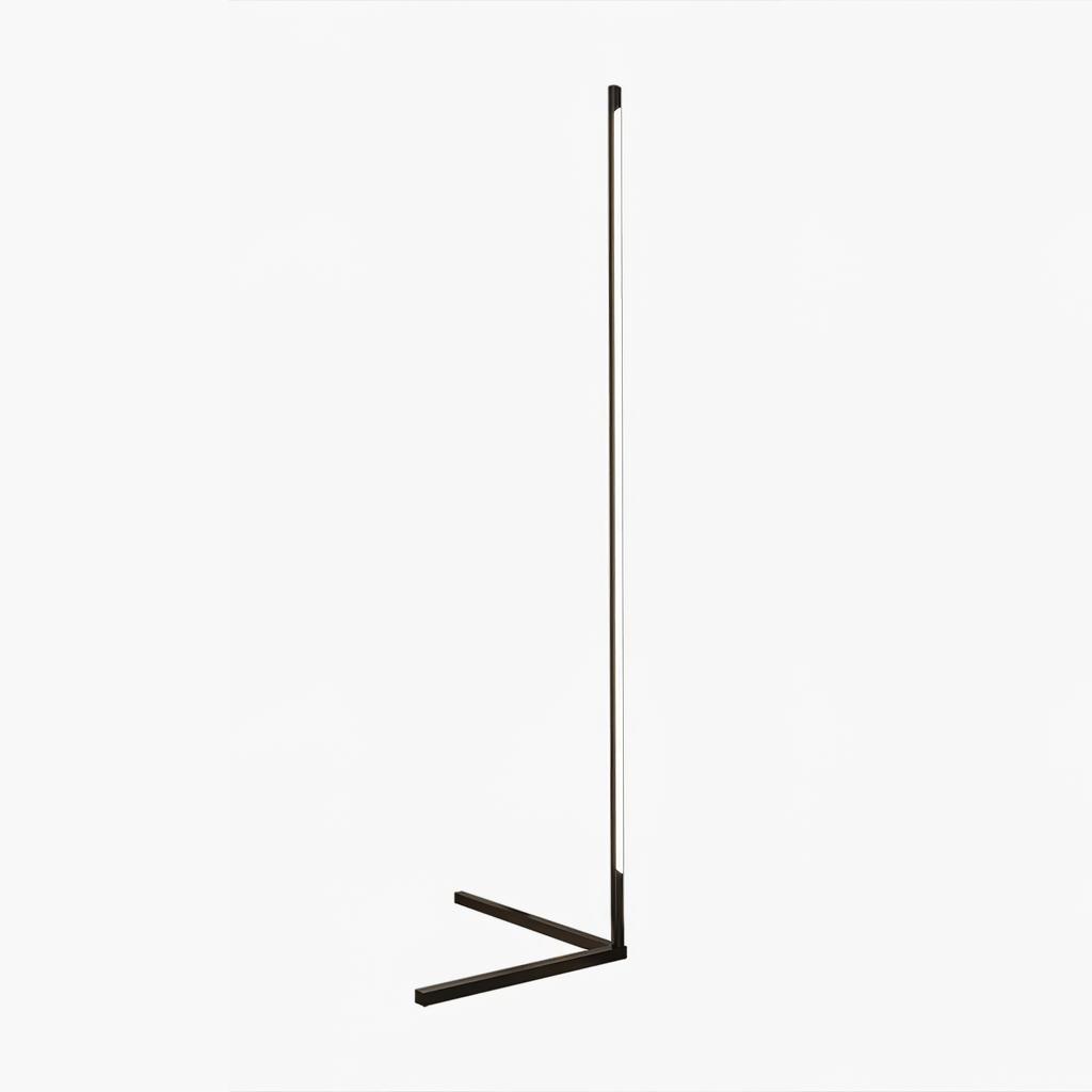Minimalist LED Floor Lamp | Slim Profile, Remote Control & Ideal for Indoor Spaces