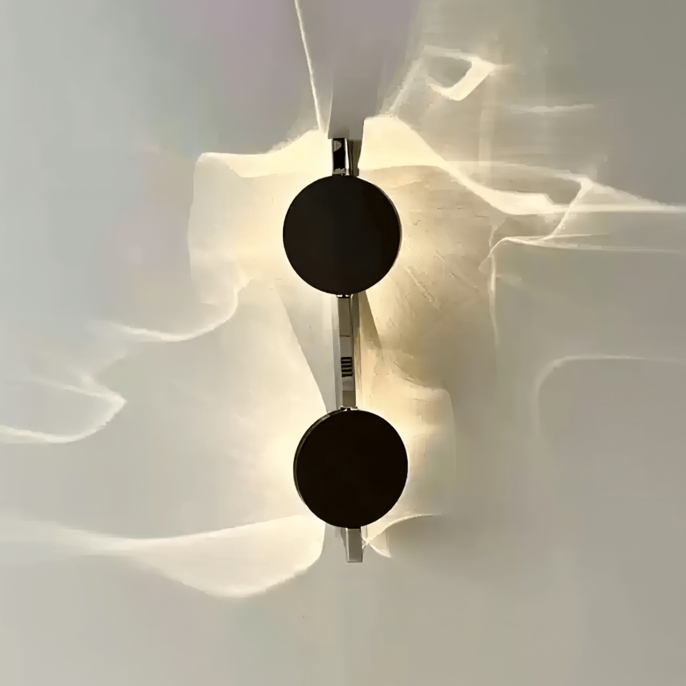 Creative Light and Shadow Wall Lamp | Stainless Steel, Integrated LED & Ideal for Indoor Use