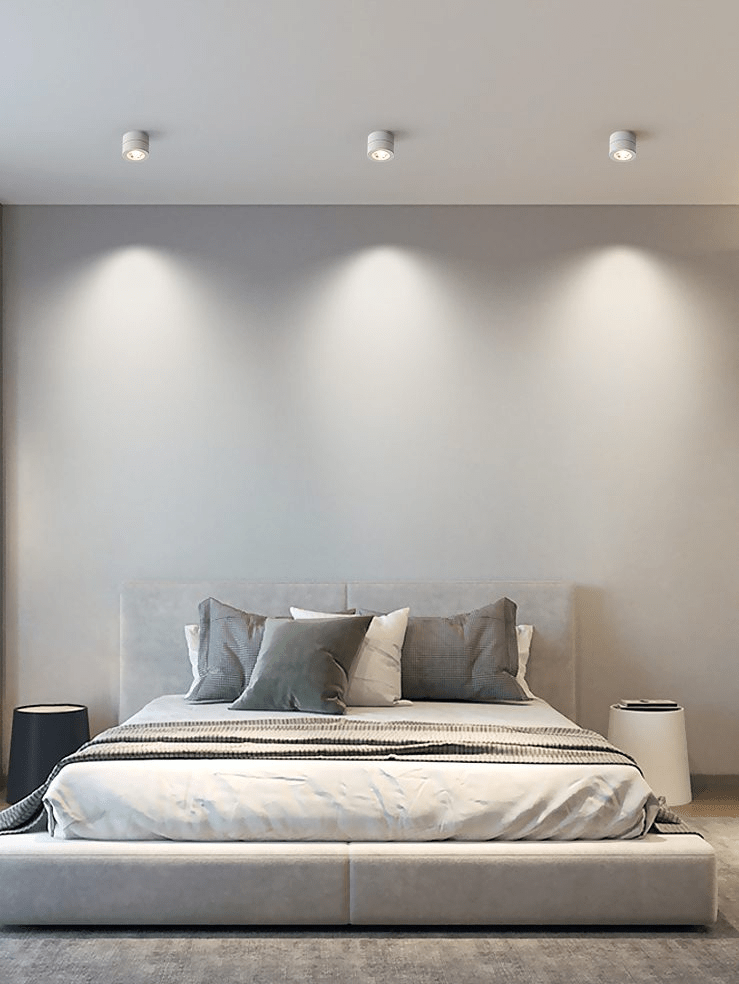 Round Rotating LED Downlight | 90° Adjustable, 355° Rotation & Ideal for Indoor Accent Lighting