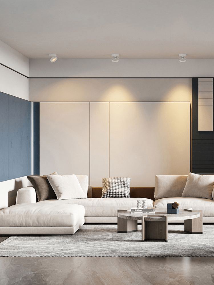 Round Rotating LED Downlight | 90° Adjustable, 355° Rotation & Ideal for Indoor Accent Lighting