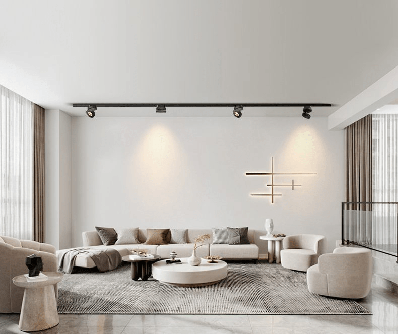 Round Rotating LED Downlight | 90° Adjustable, 355° Rotation & Ideal for Indoor Accent Lighting