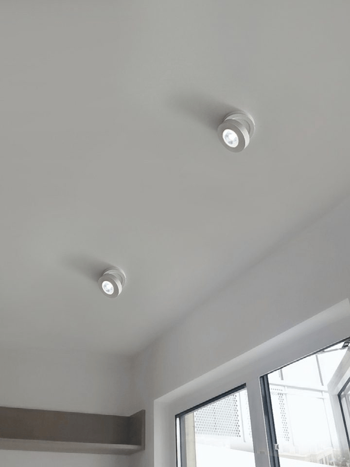 Round Rotating LED Downlight | 90° Adjustable, 355° Rotation & Ideal for Indoor Accent Lighting