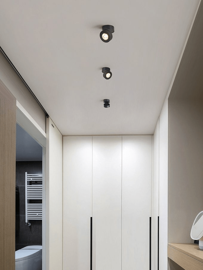 Round Rotating LED Downlight | 90° Adjustable, 355° Rotation & Ideal for Indoor Accent Lighting