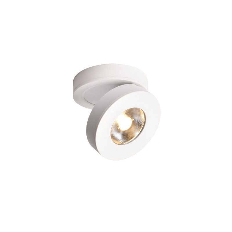 Round Rotating LED Downlight | 90° Adjustable, 355° Rotation & Ideal for Indoor Accent Lighting