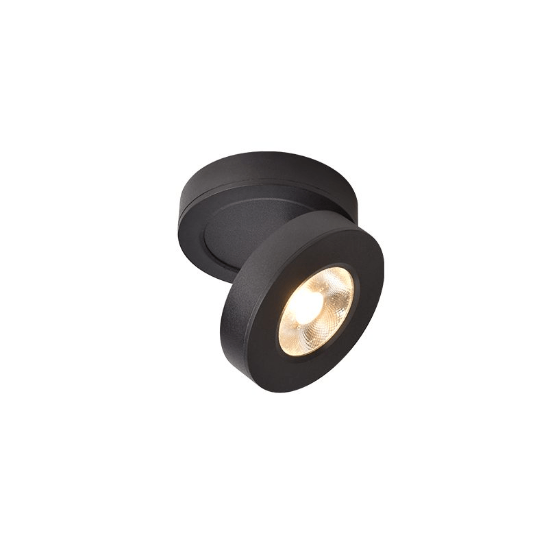 Round Rotating LED Downlight | 90° Adjustable, 355° Rotation & Ideal for Indoor Accent Lighting