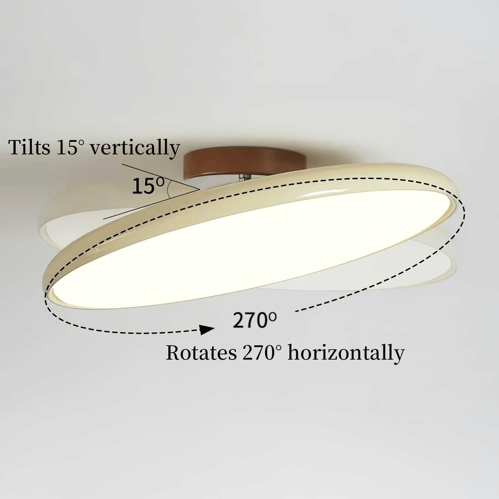 Adjustable LED Ceiling Lamp | Customizable Ambient Lighting for Indoor Spaces, Sloped Ceiling Compatible