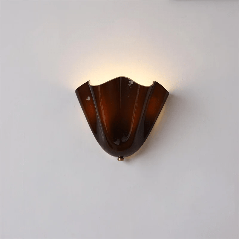 Petalia Wall Light | Soft Curves, Translucent Finish & Ambient Glow for Hallways, Bedrooms & Living Rooms