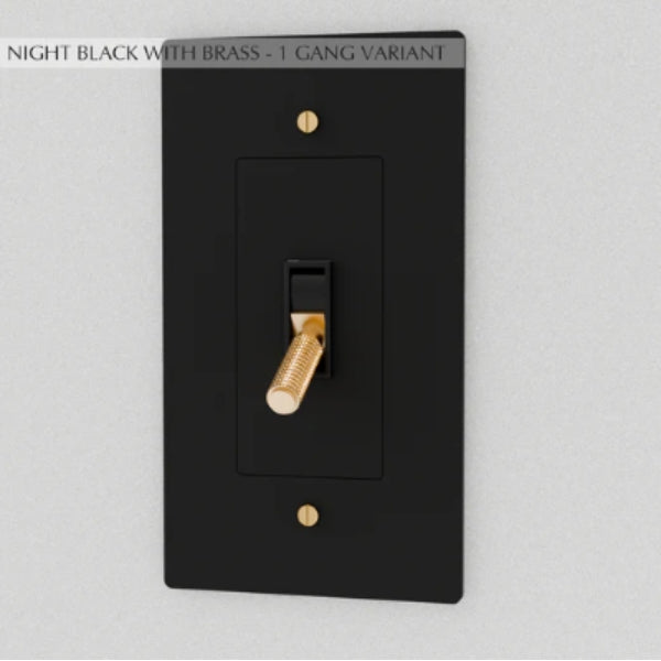 Solid Brass Toggle Light Switch | 1–4 Gang, UL Listed, Premium Durable Design