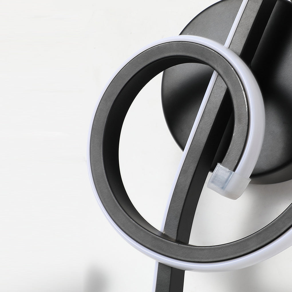 LED Musical Note Wall Sconce Light Fixture - Electroplated Modern Design for Living Room & Bedroom Decor