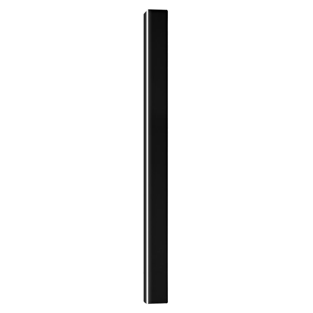 LED Linear Wall Lights - Black Outdoor Lighting Fixture for Gardens, Patios & Walkways