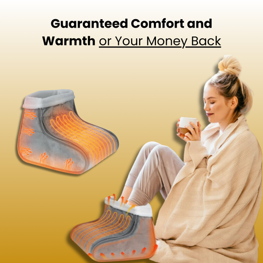 Electric Foot Warmer Heater - 5 Heating Modes with Constant Temperature