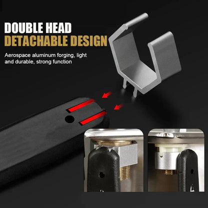 Adjustable Double-Ended Wrench | Durable Aluminium Alloy Tool for Faucet and Sink Repair