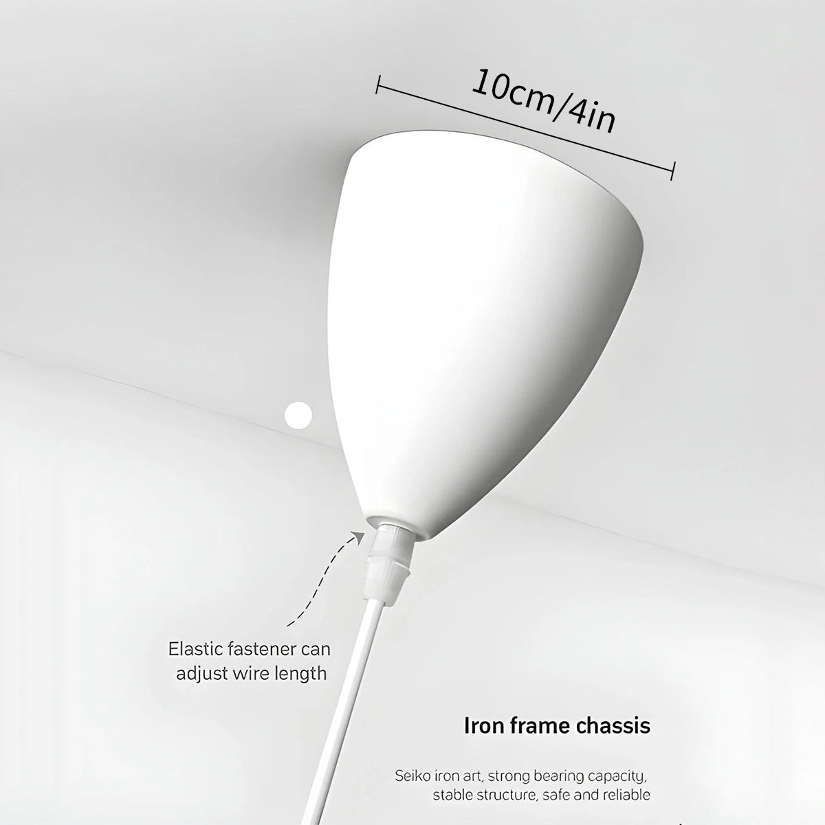 Modern Nordic Multi-layer Pendant Lamp | Adjustable Height, Sloped Ceiling Friendly & Ideal for Living Rooms and Dining Areas