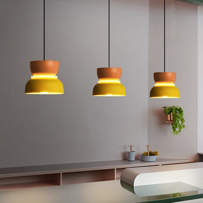 LED Pendant Light - Nordic Colorful Macaron Design for Kitchen Island & Dining Room Lighting