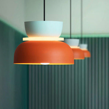 LED Pendant Light - Nordic Colorful Macaron Design for Kitchen Island & Dining Room Lighting