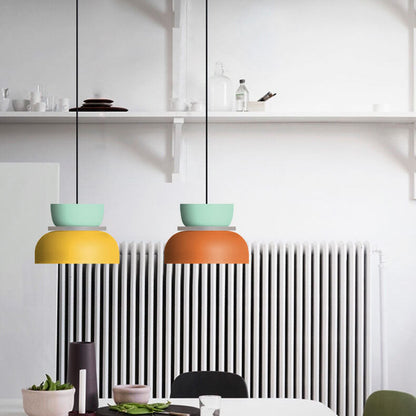 LED Pendant Light - Nordic Colorful Macaron Design for Kitchen Island & Dining Room Lighting