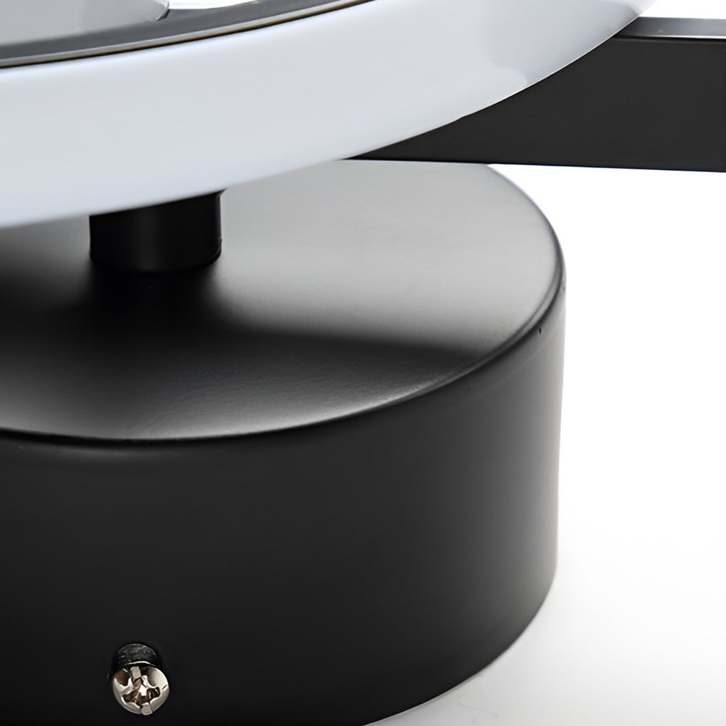 LED Musical Note Wall Sconce Light Fixture - Electroplated Modern Design for Living Room & Bedroom Decor