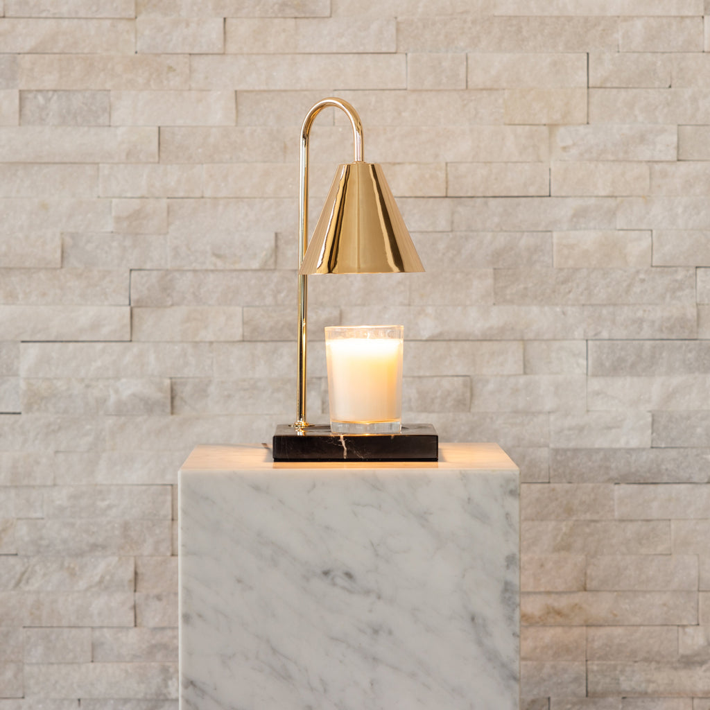 LED Candle Warmer with Adjustable Temperature - Scented Wax Warmer for Home & Office Use