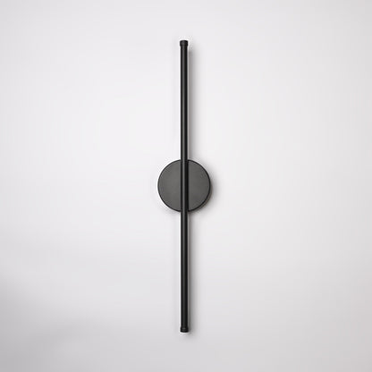 Modern Black Wall Sconce - Lighting for Bathroom, Bedroom, and Theater Room - Unique Vertical Sconce Lamp