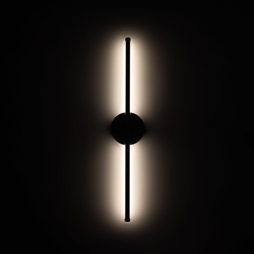 LED Round Wall Sconce Light Fixture - Modern Design for Living Room, Hallway & Bedroom Lighting