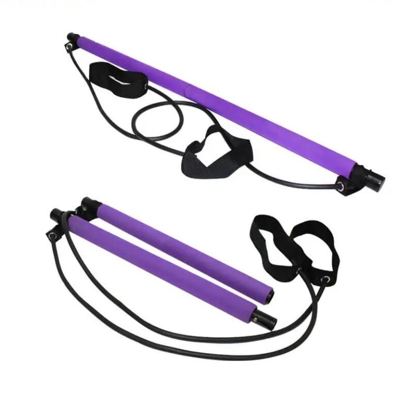 Portable Pilates Bar for Home Workouts | Easy-to-Use Muscle Strengthening Tool