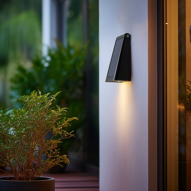 90º Optimal Solar Lights for Front Porch & Wall | Solar Powered Outdoor Lights Perfect for Address Plaques