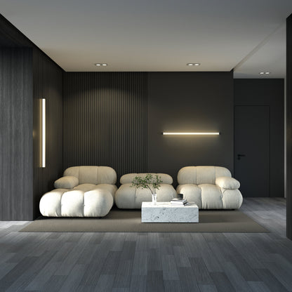 Minimalist Wall Lights: Above the Bed or Living Room Uplights - Indirect LED & Spa Lighting Ideas