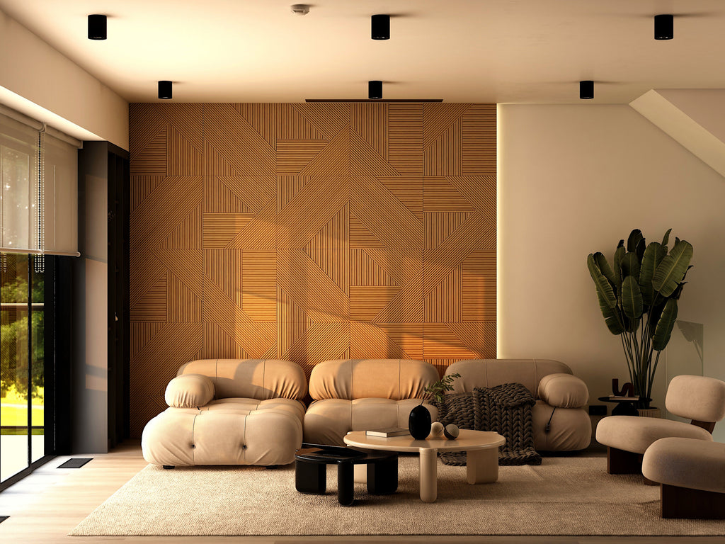 Solid Wood Panel - Modern Design for Furniture Making & Home Decor Projects