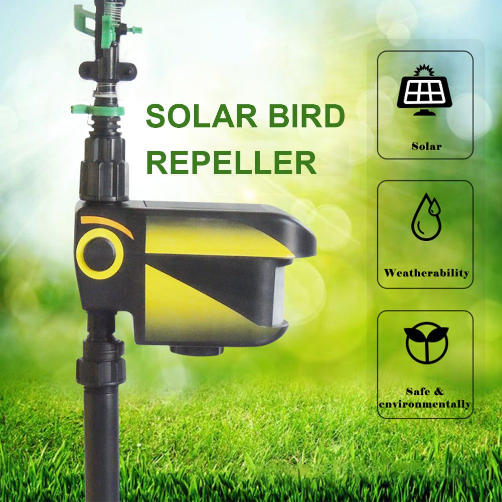 Deer Deterrents: Deer Sprinkler Solar Powered Motion Activated - Get Rid Of Deer Now!