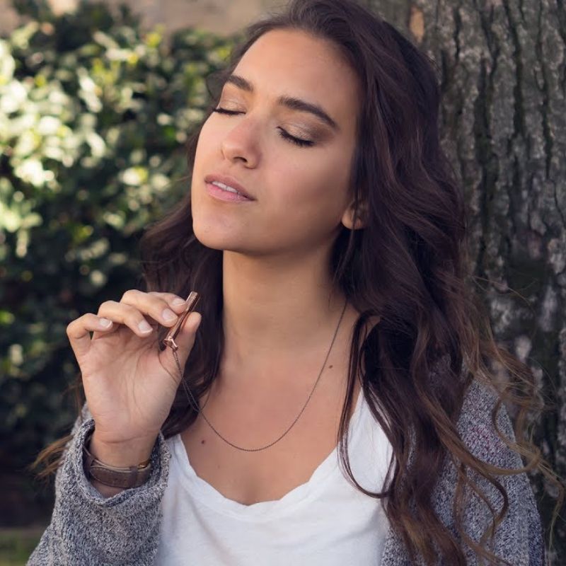 Tranquil Breathe Necklace | Mindfulness Breathing Tool for Anxiety Relief