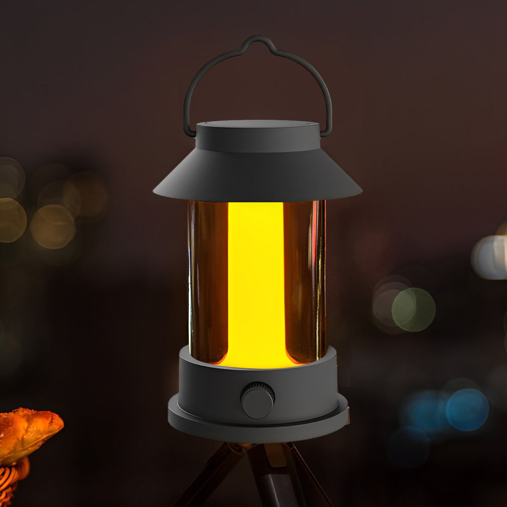 Portable Waterproof Dimmable LED Lantern - USB Rechargeable Outdoor Light for Camping & Emergency Use