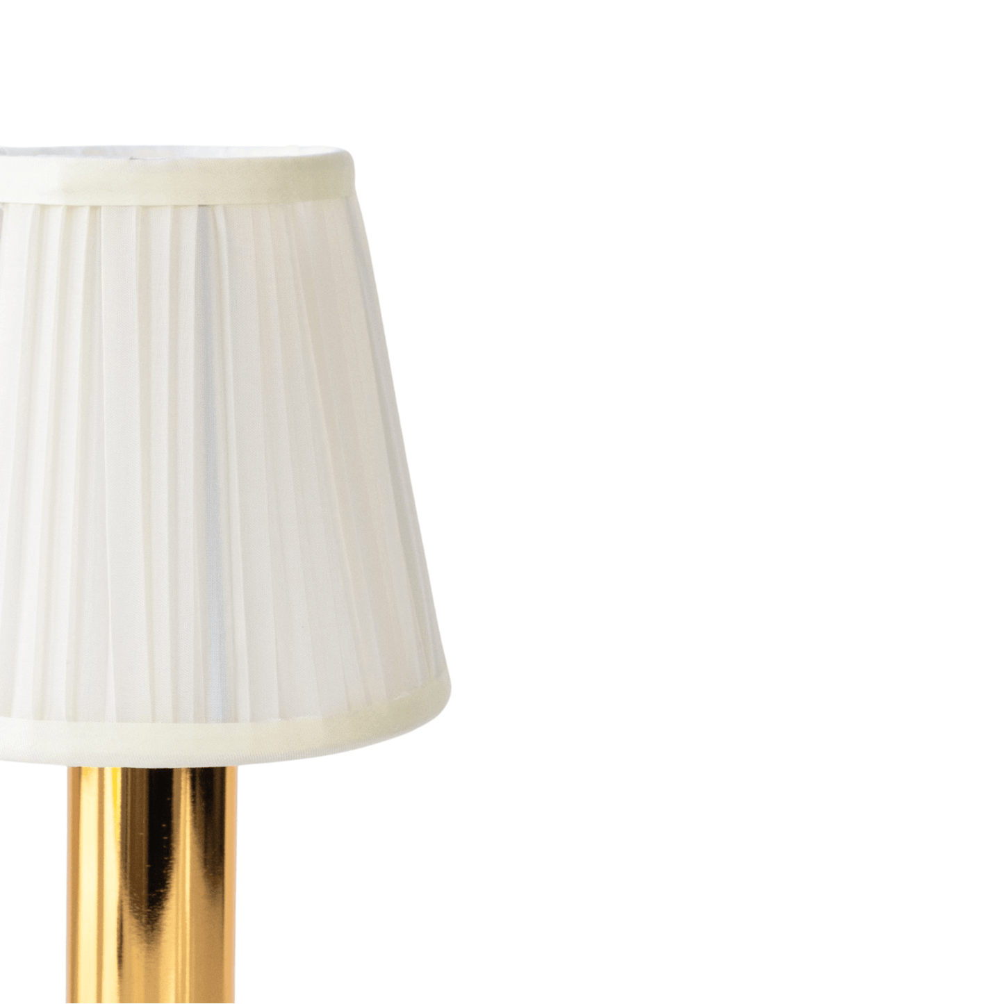 Cordless Brass Table Lamp:  Rechargeable Bulbs, Ideal Battery Charged Lamp for Home Use