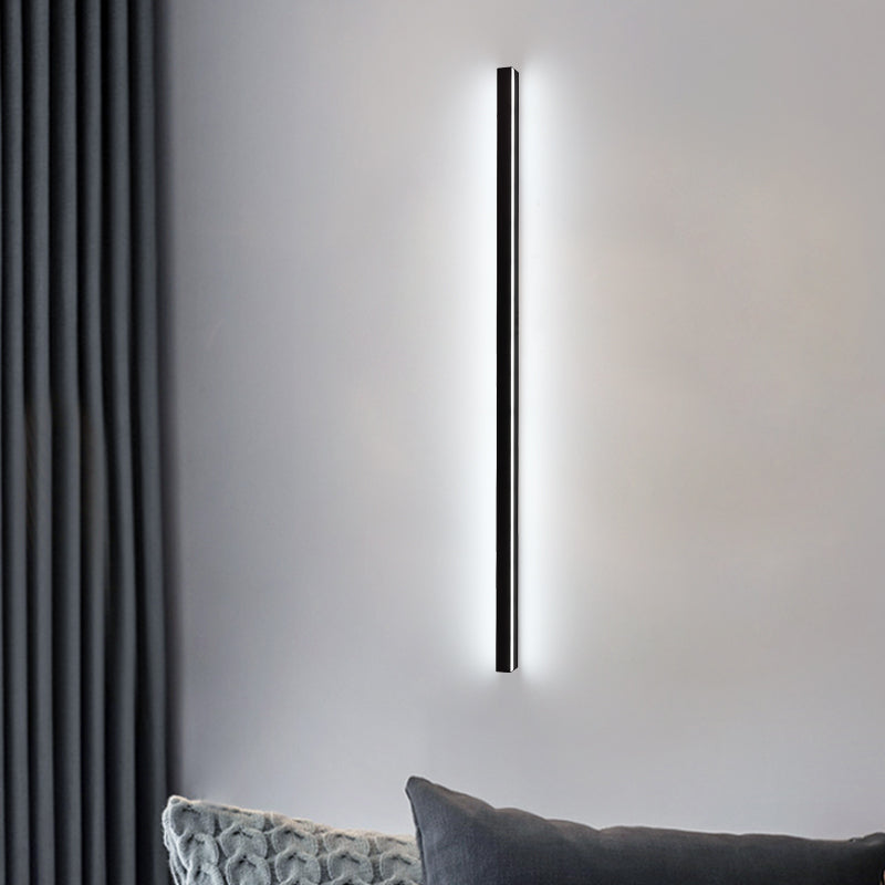 Linear Minimalist Wall Lamp - Modern LED Sconce Fixture for Living Room & Hallway Lighting