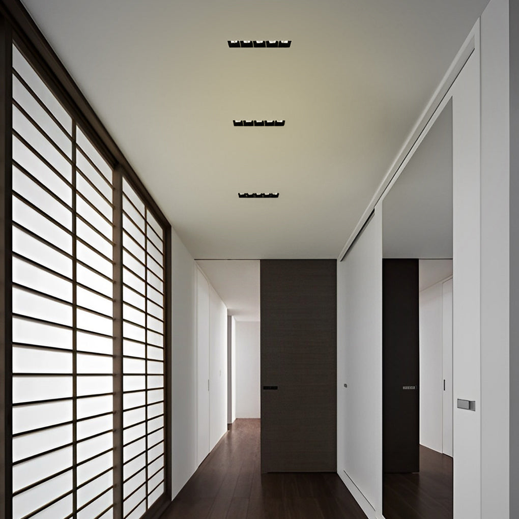 Linear Trimless Recessed LED Downlight - Magnetic COB Spotlight for Modern Home Lighting Solutions