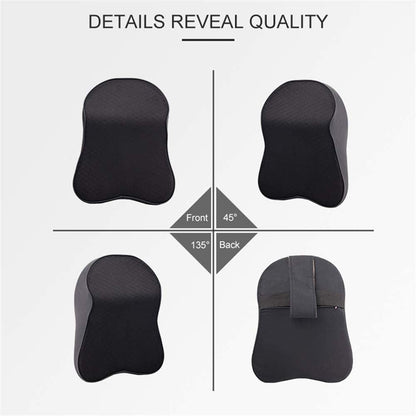 Neck Rest Cushion for Car Seats | 3D Memory Foam Pillow for Neck Pain Relief