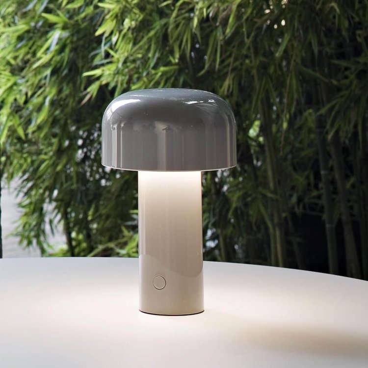 Rechargeable Mushroom Table Lamp - Modern LED Design for Home Office & Nightstand Use