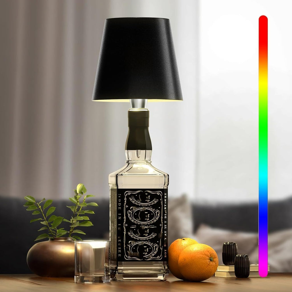 Bottle Lamp – Portable Rechargeable Touch Control LED Light with Adjustable Brightness & 3 Color Temperatures
