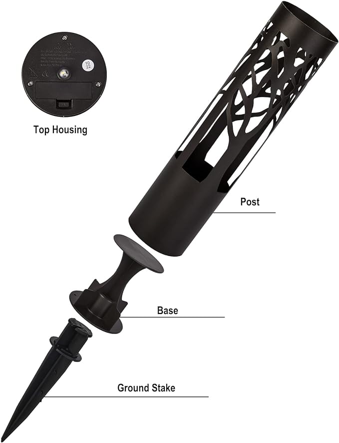 Solar Replacement Top for Energizer Lights - Durable, Weather-Resistant Solar Panel for Outdoor Lighting Solutions